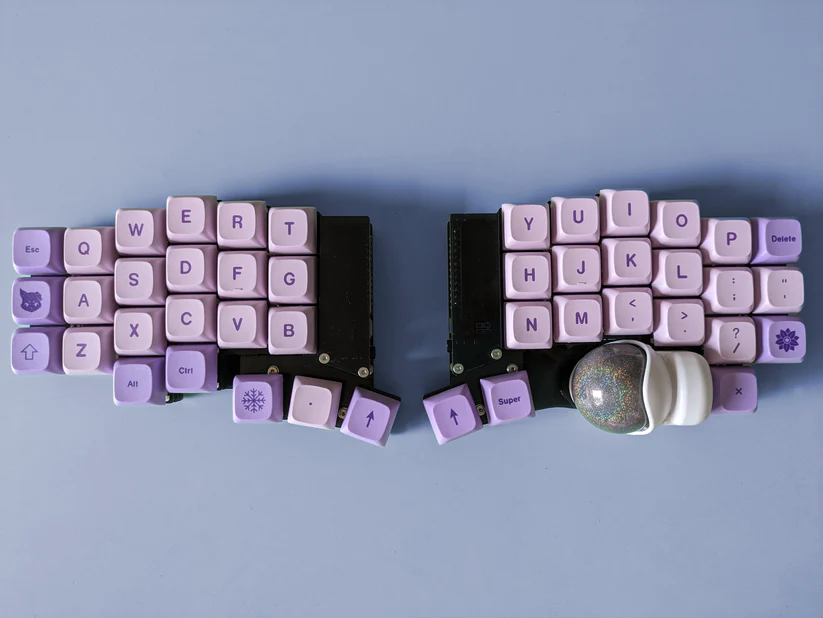 Keyball44 from
HolyKeebs